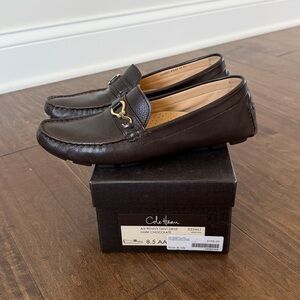 Cole Haan Women’s Tant.Drive Dark Chocolate loafers